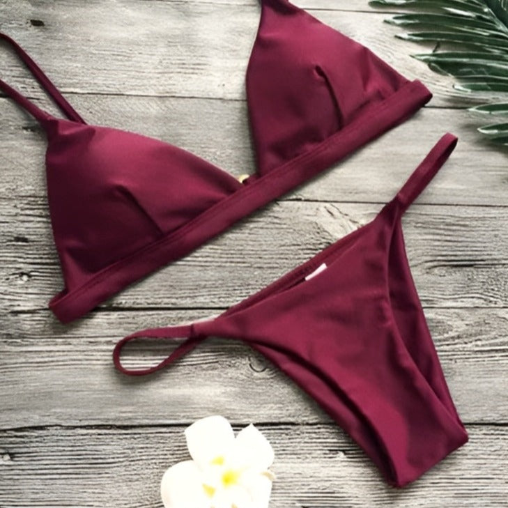 Eva Bikini - Maroon